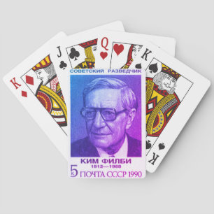 Britische Spy Kim Philby, Heldin der sowjetischen Spielkarten