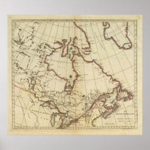 Britische Staatssessions in Nordamerika Poster