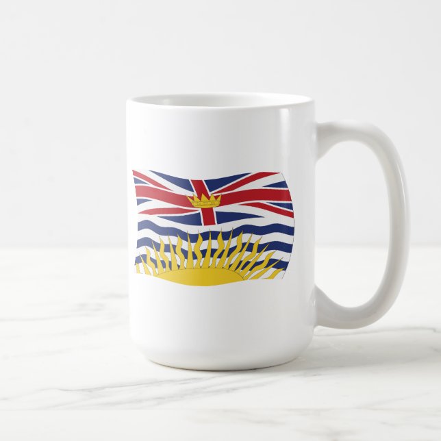Britische Tasse für die Flagge von Kolumbien (Rechts)