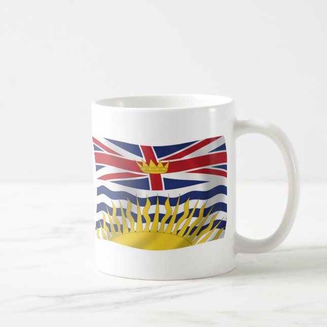 Britische Tasse für die Flagge von Kolumbien (Rechts)