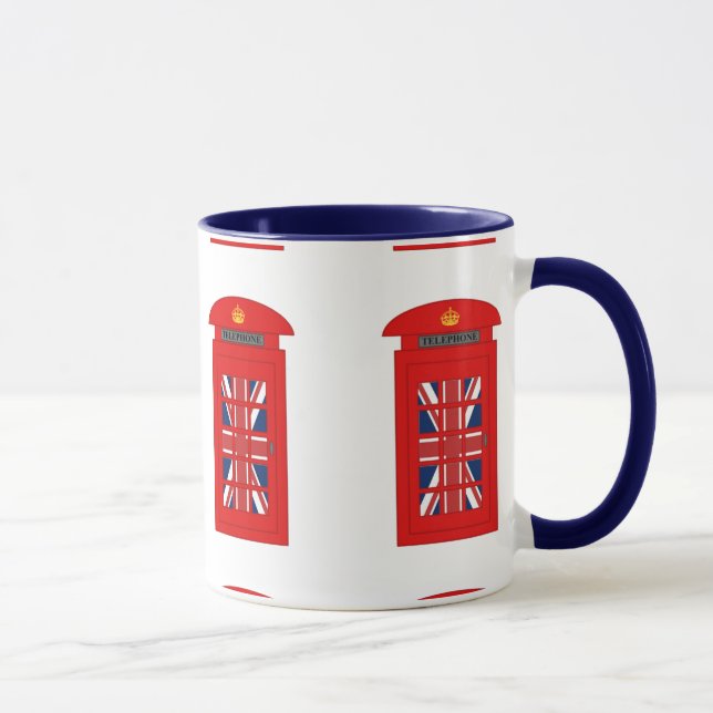 Britische Telefonzelle Tasse (Rechts)