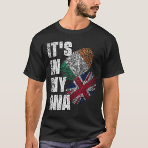 Britische und irische DNA-Kennzeichnung "Mix DNA" T-Shirt