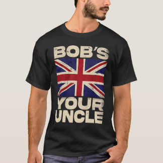 Britische Union Jack Flagge Bob ist dein Onkel T-Shirt