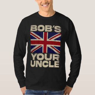 Britische Union Jack Flagge Bob ist dein Onkel T-Shirt