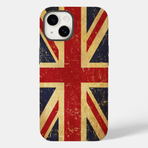 Britische Union Jack Flagge Vintage Case-Mate iPhone 14 Hülle