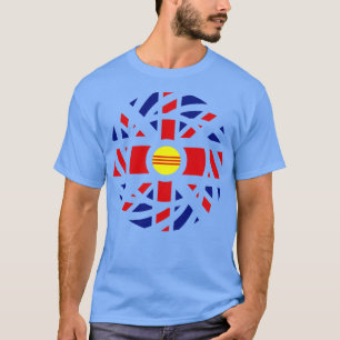 Britische Vietnamesische Süd-Multinationaler Patri T-Shirt