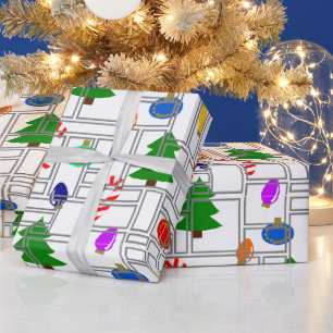 Britische Weihnachten Geschenkpapier