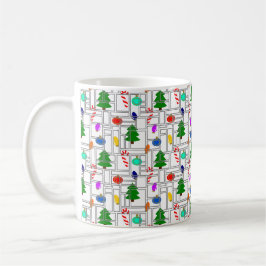 Britische Weihnachten Kaffeetasse