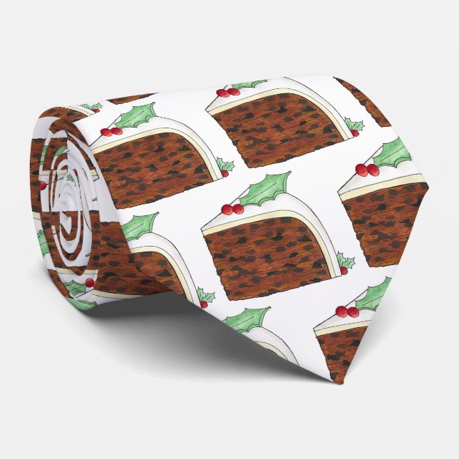 Britische Weihnachtsfeier Krawatte (Gerollt)