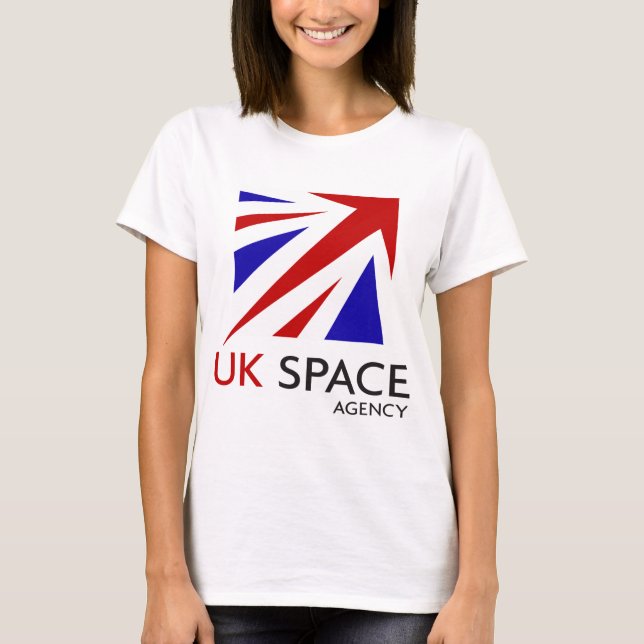 BRITISCHE Weltraumagentur T-Shirt (Vorderseite)