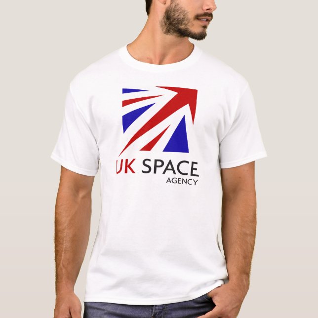 BRITISCHE Weltraumagentur T-Shirt (Vorderseite)