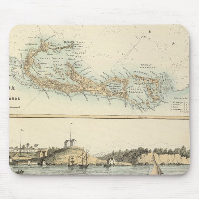 Britische Westindische Possession Mousepad (Vorne)