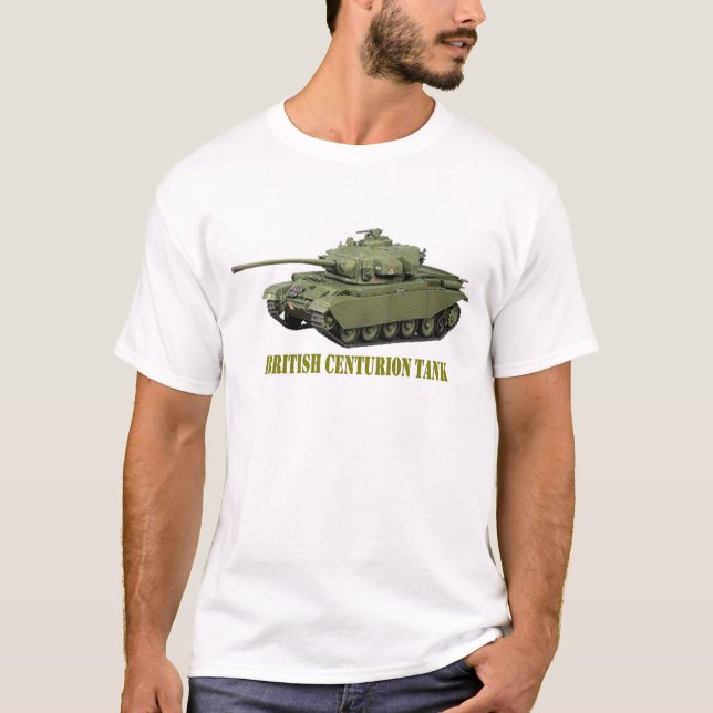BRITISCHER BEFEHLSHABER-BEHÄLTER T-Shirt (Vorderseite)