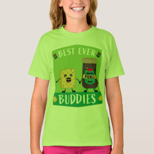 Britischer Cheddar-Käse und Pickle-Liebhaber T - S T-Shirt