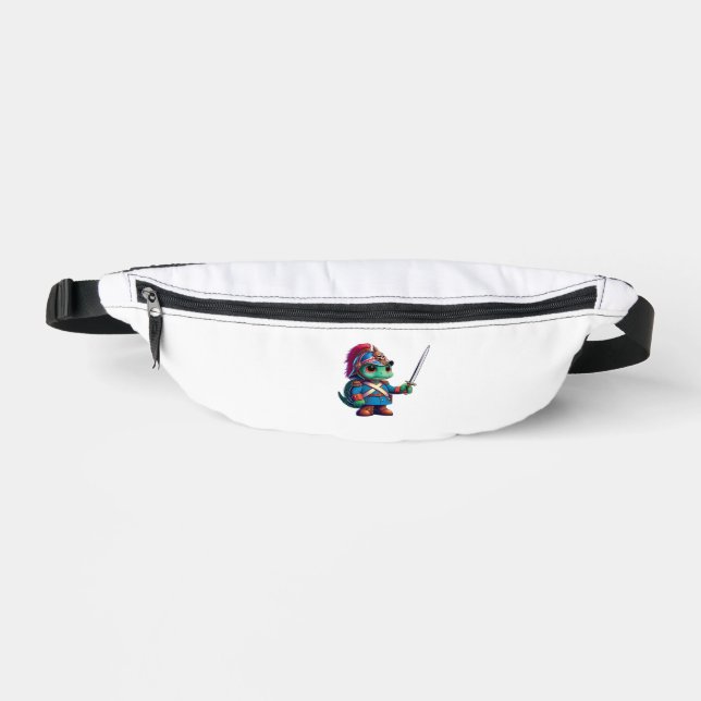 Britischer Dragoner Verteidiger Halloween's Regale Bauchtasche (Vorderseite)