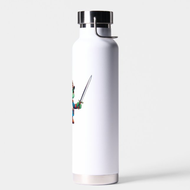Britischer Dragoner-Verteidiger Halloween's Regale Trinkflasche (Links)