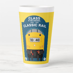 Britischer Eisenbahntrainingsenthusiast Milchtasse