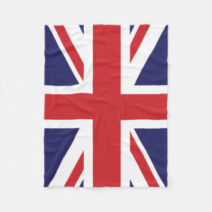 Britischer Flagge Gewerkschafts-Jack Fleecedecke