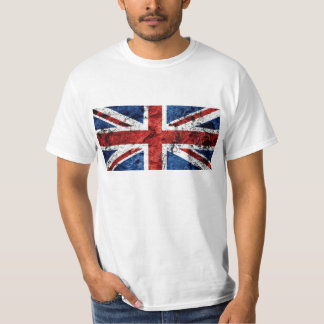BRITISCHER FLAGGEGRUNGE T - Shirt