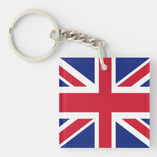 Britischer Flaggen-Schlüsselring Schlüsselanhänger