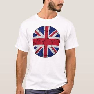 BRITISCHER Fußball-Ball-T - Shirt