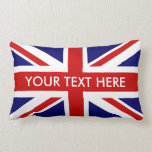 Britischer Gewerkschafts-Jack lumbale Throwkissen Lendenkissen<br><div class="desc">Britischer Gewerkschafts-Jack lumbales Throwkissen. UnionJack Flaggen-Dekorationskissen für Zuhause,  Hotel oder Büro. Englischer Stolz,  rote weiße und blaue Farben. Trendy Wohngestaltungzusatz für Schlafzimmer,  Lobby,  Sofa,  Couch,  Bett etc. personifizieren mit Namen,  Monogramm,  lustigem Zitat oder Sprichwort. Moderne Typografieschablone.</div>