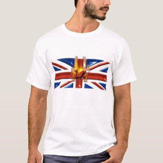BRITISCHER Gewerkschafts-Jack Wales T-Shirt