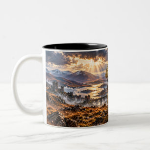 Britischer Löwe Taktischer Krieger Kaffeebecher Zweifarbige Tasse