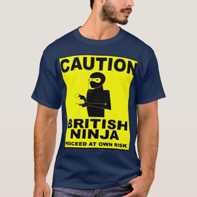 Britischer Ninja T - Shirt (Vorderseite)