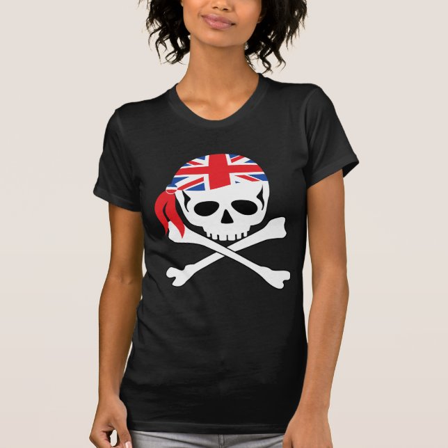 Britischer Pirat T-Shirt (Vorderseite)