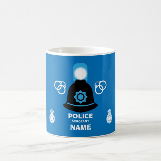 Britischer Polizeibeamter Kaffeetasse (Mittel)
