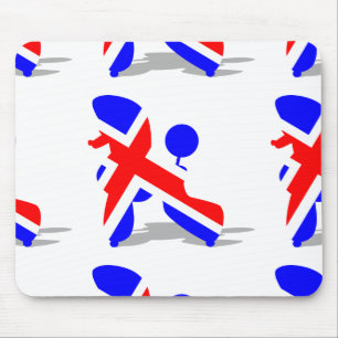 Britischer Pudel Mousepad