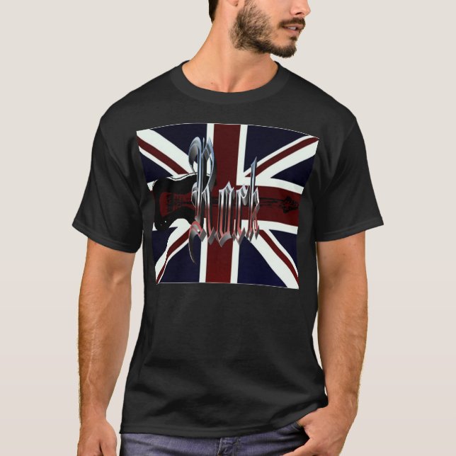 BRITISCHER ROCK T-Shirt (Vorderseite)