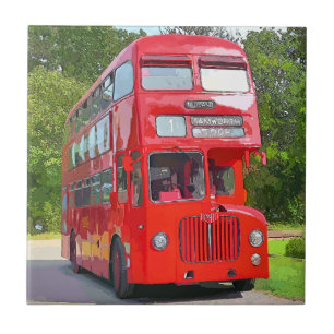 BRITISCHER ROTER BUS FLIESE