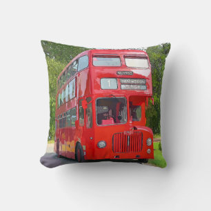 BRITISCHER ROTER BUS KISSEN