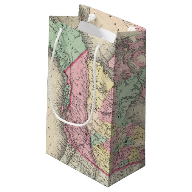 Britischer, russischer u. dänischer Besitz Kleine Geschenktüte (Rückseite Schrägansicht)