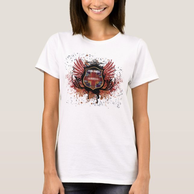 BRITISCHER SchildBabydoll T-Shirt (Vorderseite)
