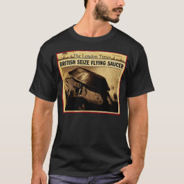 Britischer Seize Flying Saucer T-Shirt