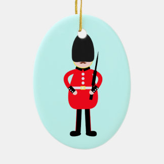Britischer Soldat Keramikornament