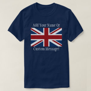 Britischer T - Shirt für die Flagge