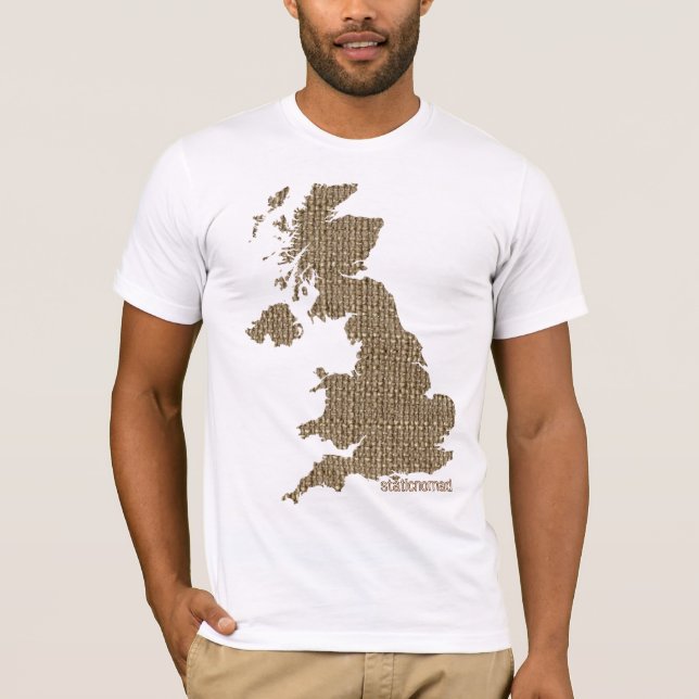 Britischer Tweed T-Shirt (Vorderseite)