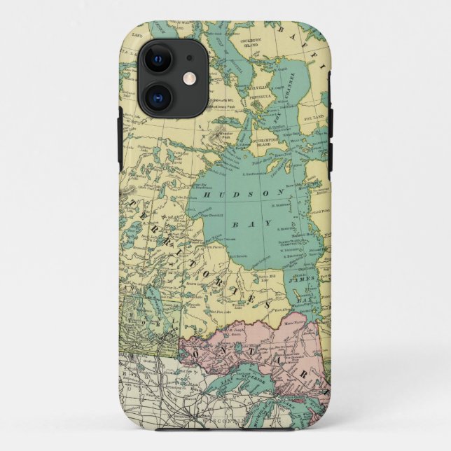 Britisches Amerika Case-Mate iPhone Hülle (Rückseite)