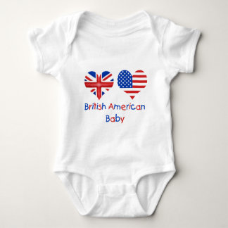 Britisches amerikanisches Baby Baby Strampler