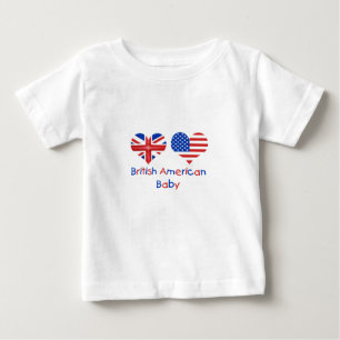 Britisches amerikanisches Baby lang Sleeved T-shirt