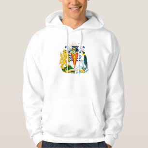 Britisches antarktisches offizielles Wappen Hoodie