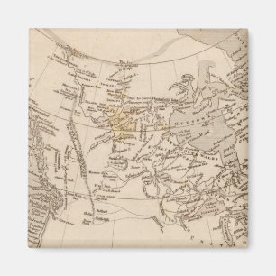 Britisches Eigentum in Amerika Magnet