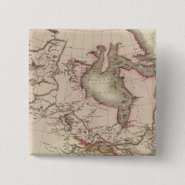 Britisches Eigentum in Nordamerika Button (Vorderseite)