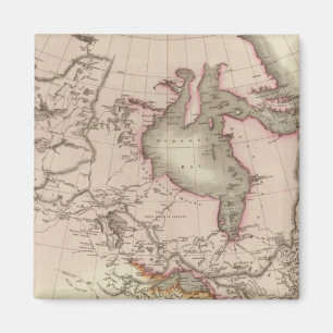 Britisches Eigentum in Nordamerika Magnet