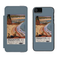 Britisches Eisenbahn-Mädchen, das über einer