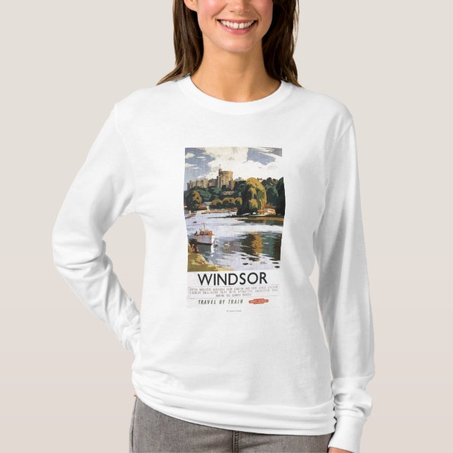 Britisches Eisenbahnen Windsor T-Shirt (Vorderseite)